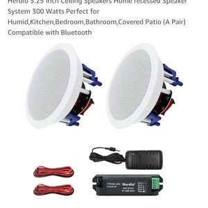Herdio Bluetooth Ceiling Speakers Pair
